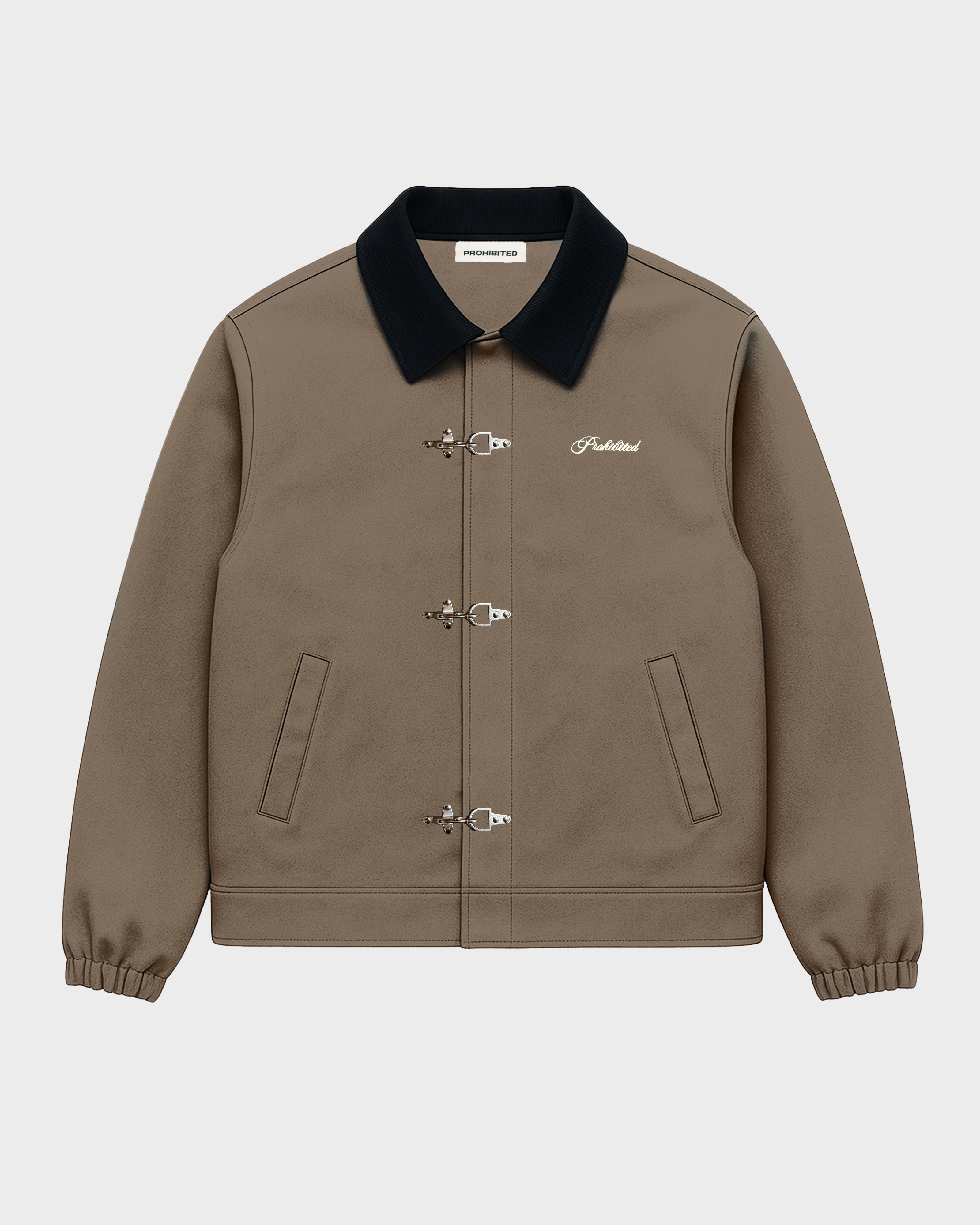 Prohibited | Back In The Days Jacket - Ash Green - Kubanna