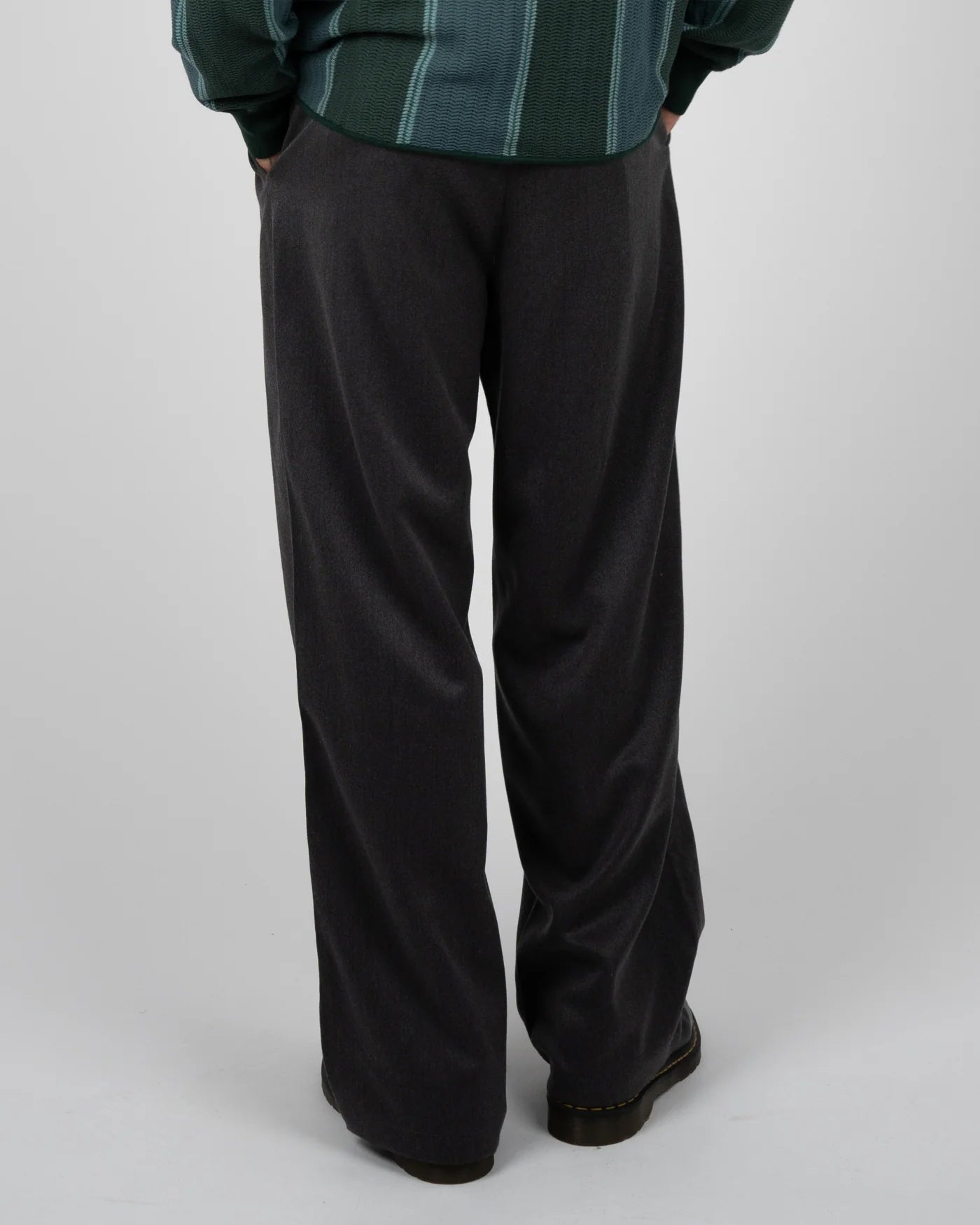Prohibited | Heritage Pleated Pants - Dark Grey
