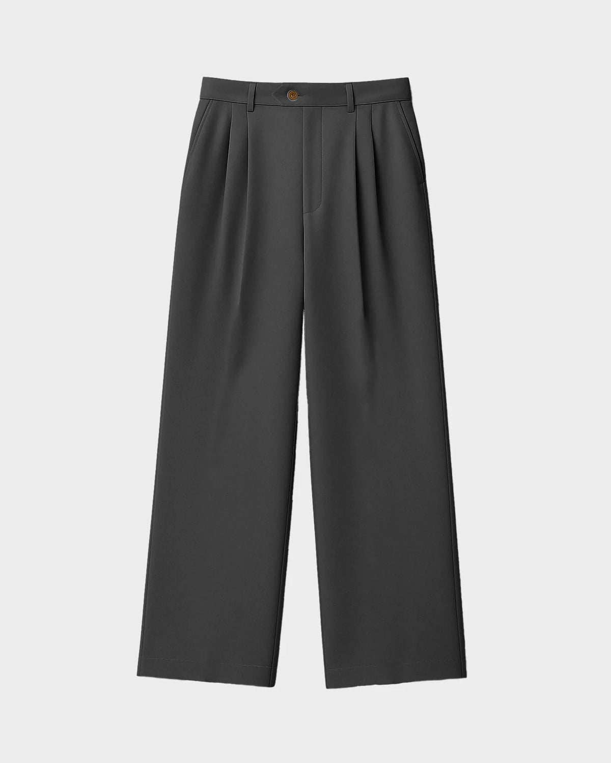 Prohibited | Heritage Pleated Pants - Dark Grey