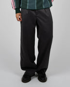Prohibited | Heritage Pleated Pants - Dark Grey
