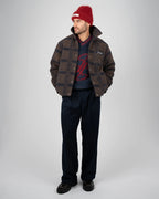 Prohibited | Back Again Flannel Overshirt - Brown/Blue