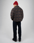 Prohibited | Back Again Flannel Overshirt - Brown/Blue