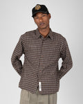Prohibited | Seasoned Flannel Shirt - Brown - Kubanna