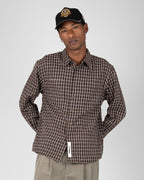 Prohibited | Seasoned Flannel Shirt - Brown - Kubanna