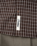 Prohibited | Seasoned Flannel Shirt - Brown - Kubanna