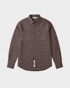 Prohibited | Seasoned Flannel Shirt - Brown - Kubanna