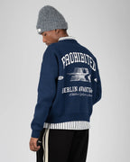 Prohibited | Avantgarde Knit Sweater - Navy