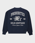 Prohibited | Avantgarde Knit Sweater - Navy
