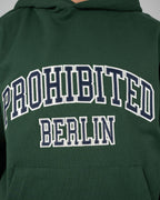 Prohibited | College Hoodie - Green - Kubanna
