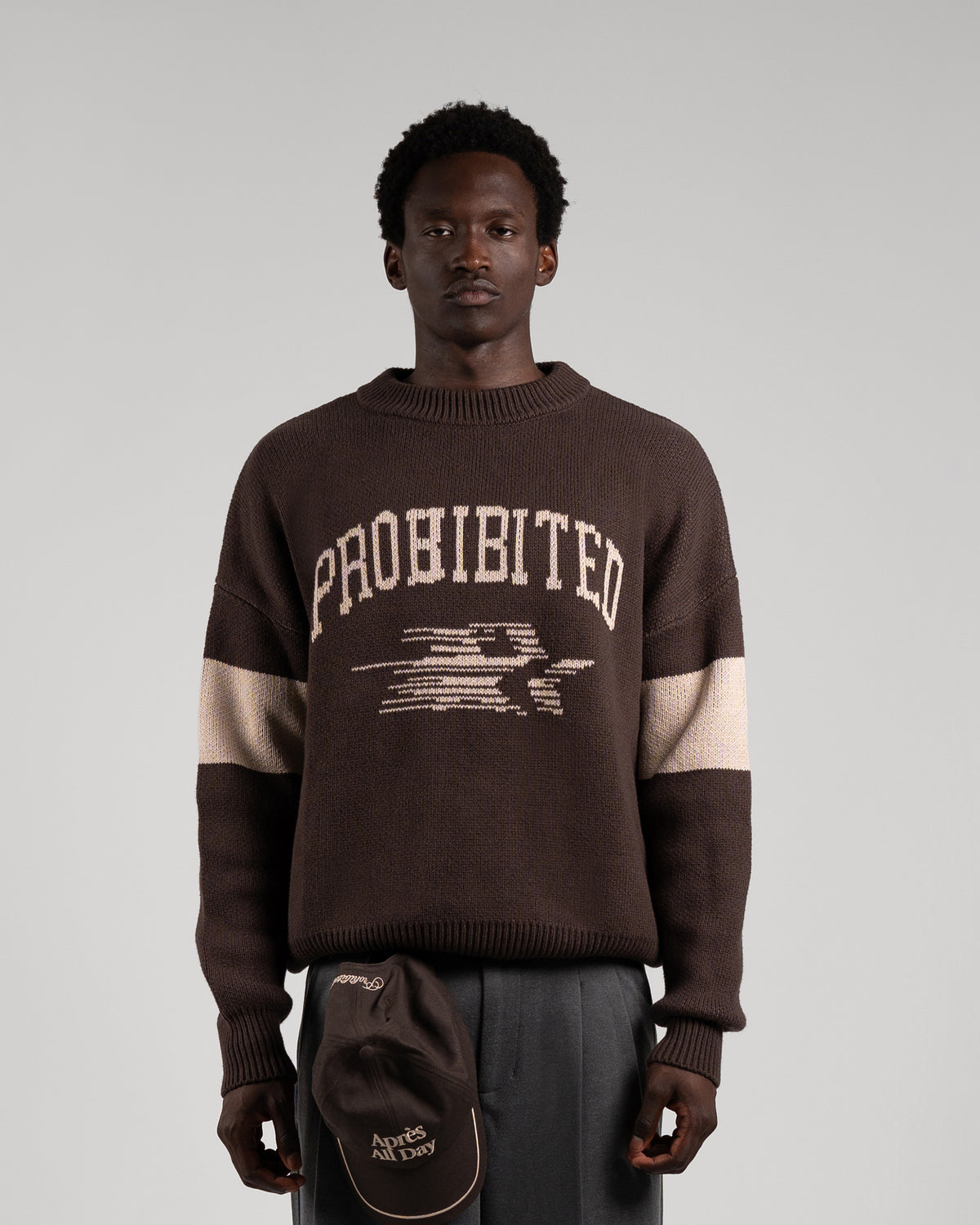 Prohibited | Glades Knit Sweater - Dark Brown