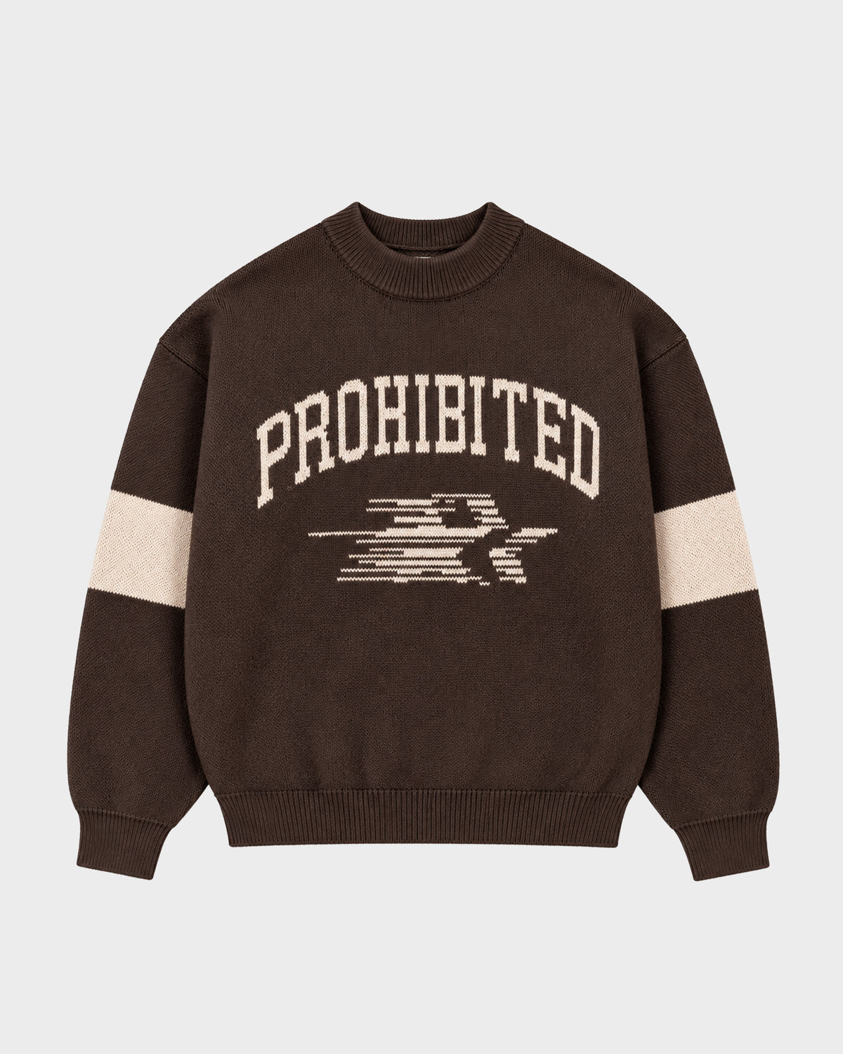 Prohibited | Glades Knit Sweater - Dark Brown