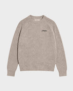 Prohibited | Campus Knit Sweater - Grey