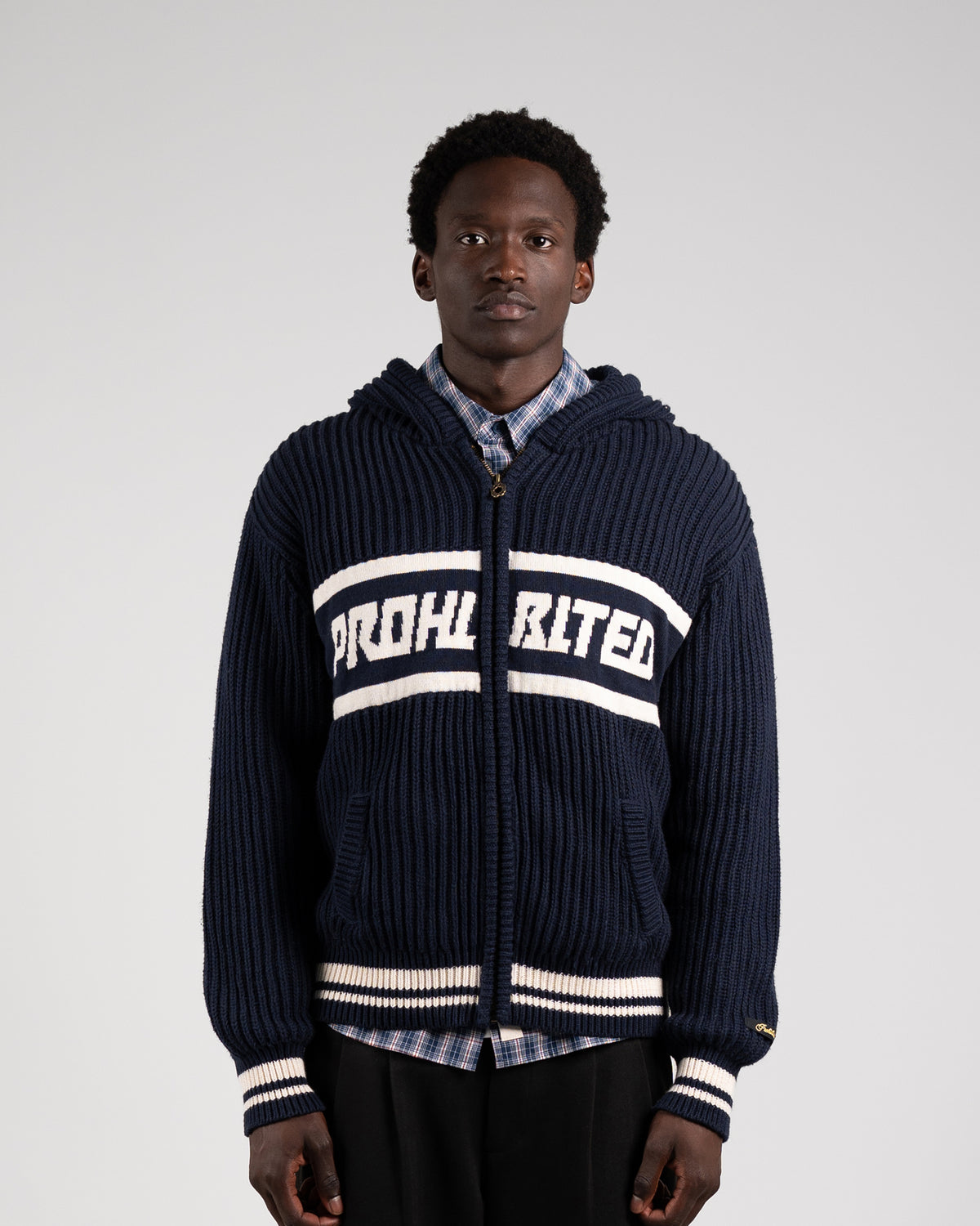 Prohibited | Snowboard Knit Jacket - Navy