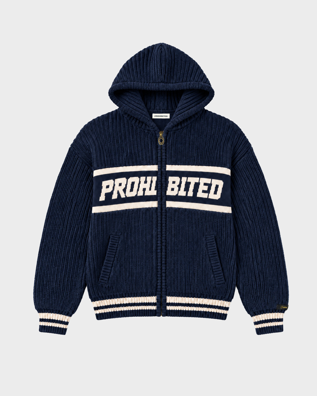 Prohibited | Snowboard Knit Jacket - Navy