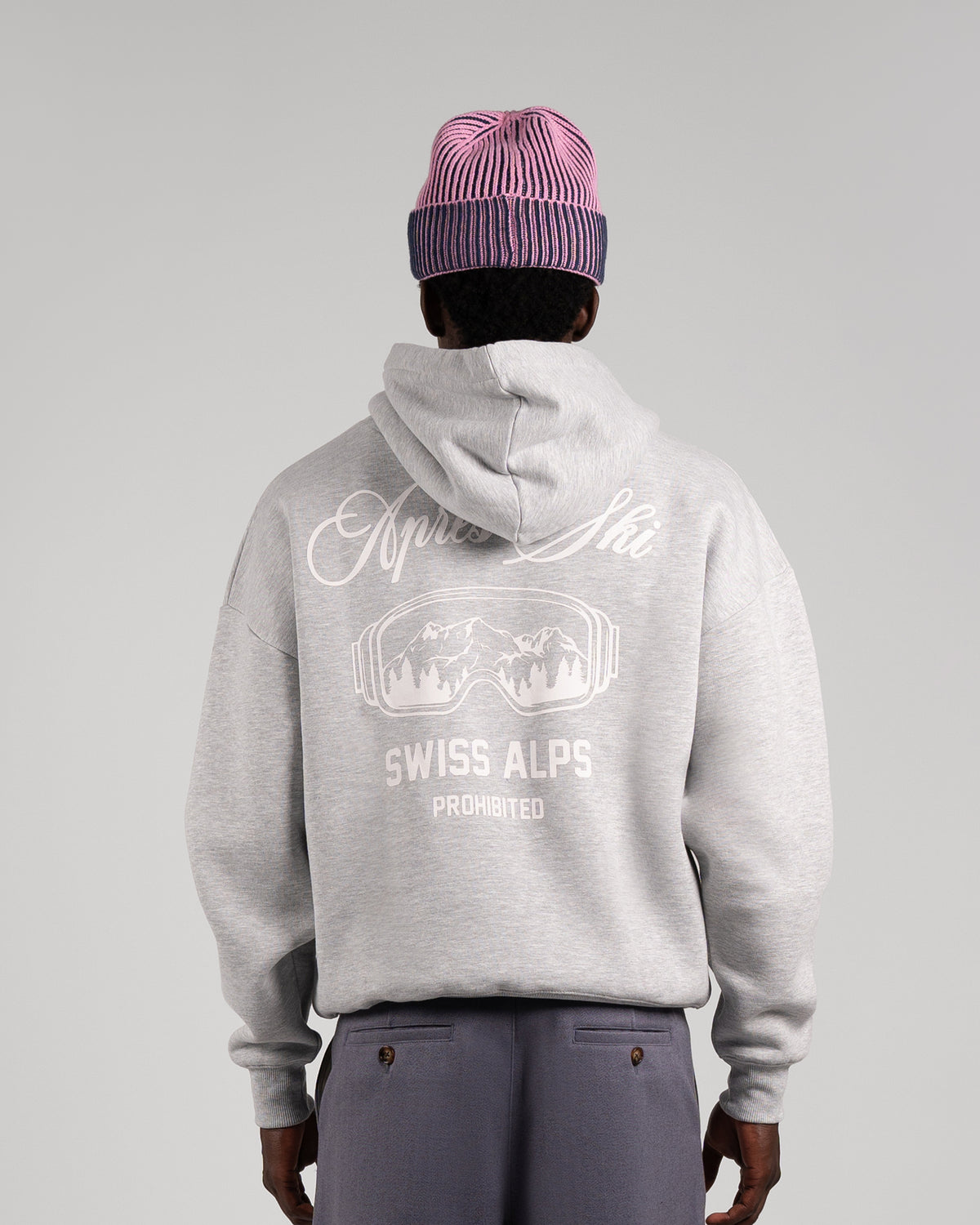 Prohibited | Après Ski Hoodie - Grey Melange