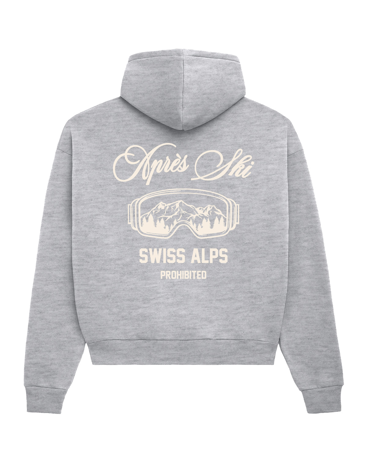 Prohibited | Après Ski Hoodie - Grey Melange