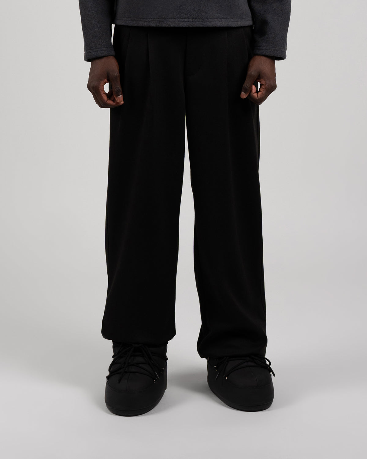 Prohibited | Powder Pleated Pants - Black