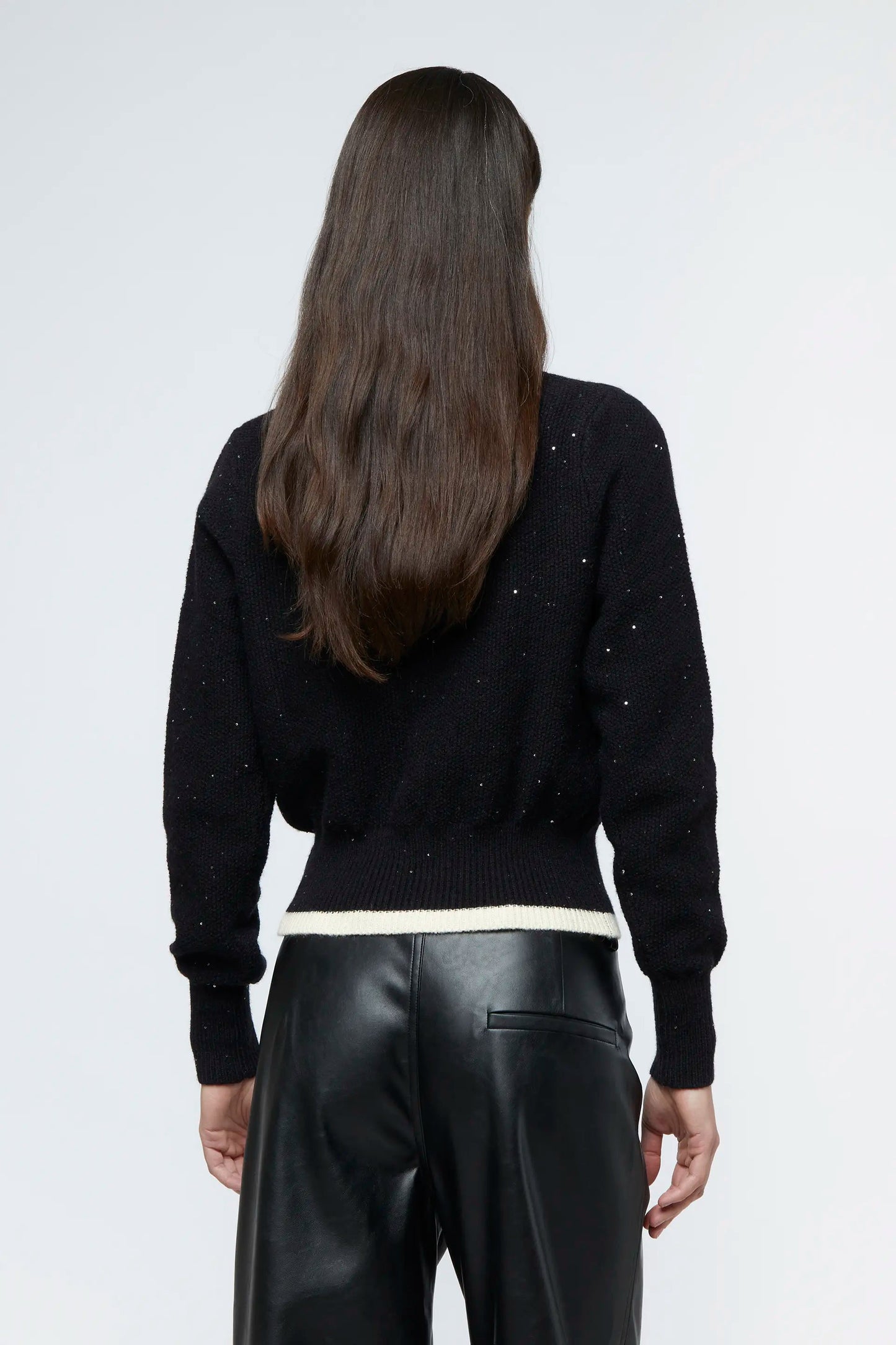 Wild Pony Knitted Jacket - Black