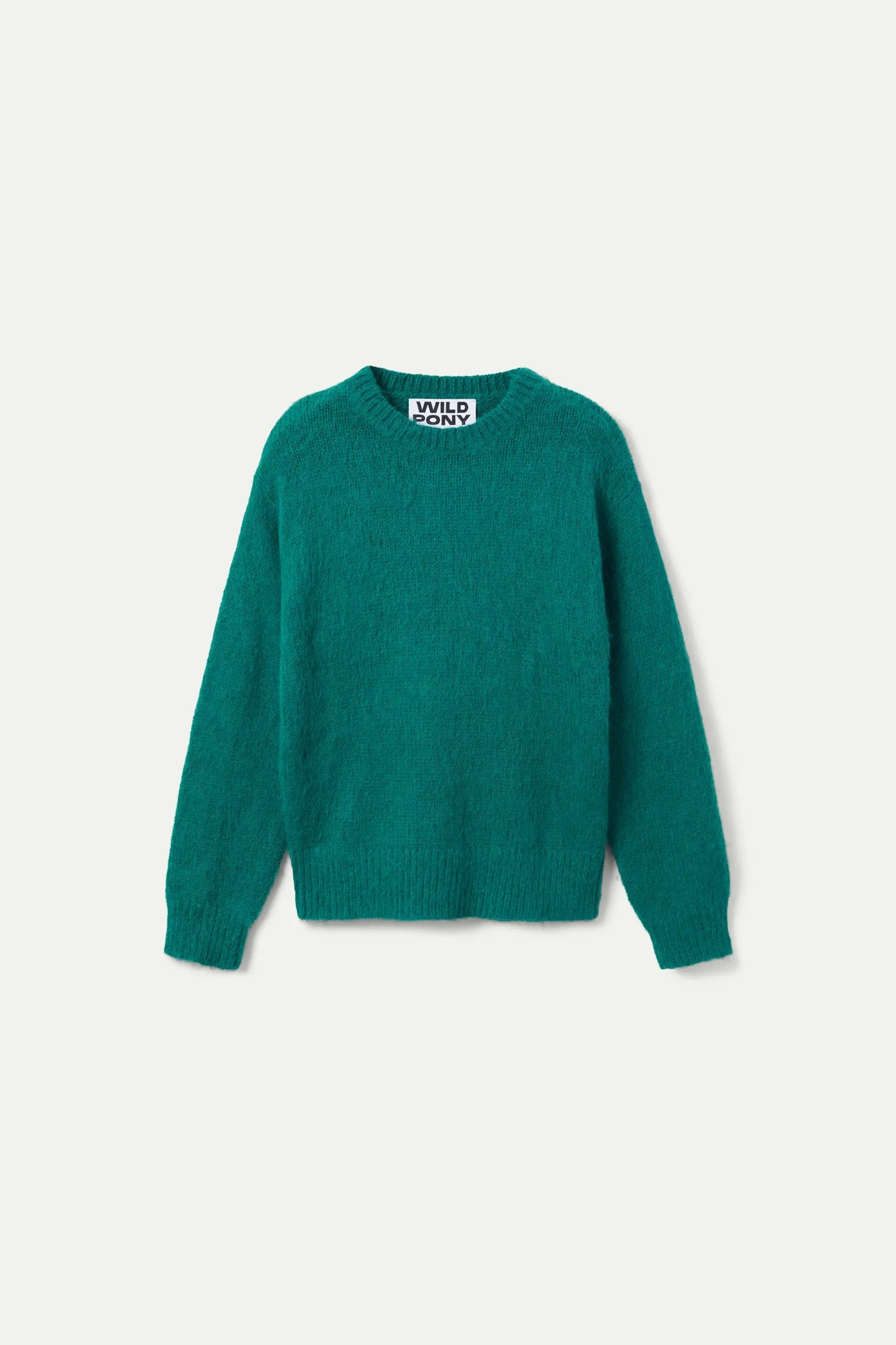 Wild Pony Soft Knit Jumper - Green