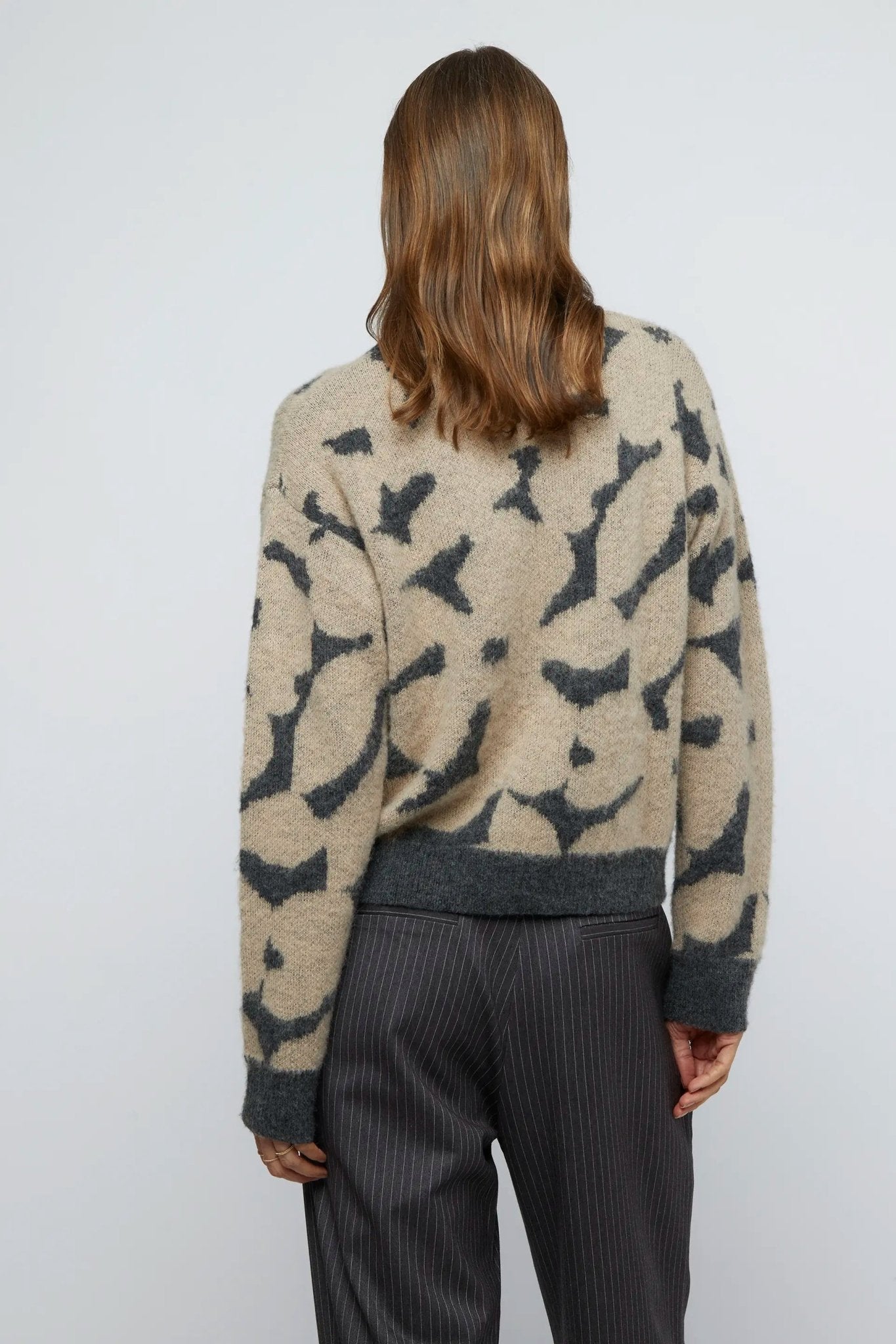 Wild Pony Floral Print Jacquard Jumper - Camille - Kubanna