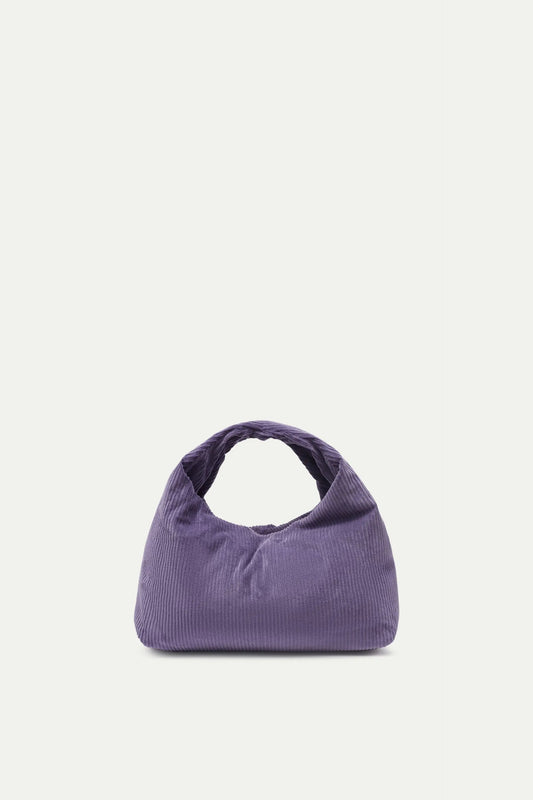 Wild Pony Corduroy Shoulder Bag - Purple