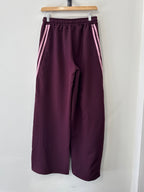 Tracy Curve Stripe Pants - Wine/Pink