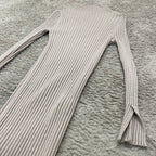 Dress Ribbed - Beige - Kubanna