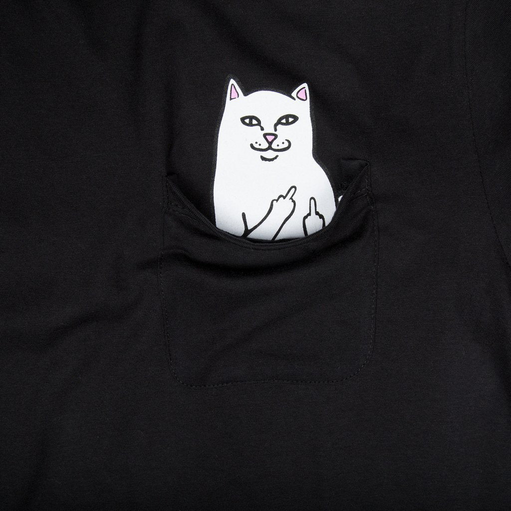 RIPNDIP Lord Nermal Pocket T-Shirt - Black