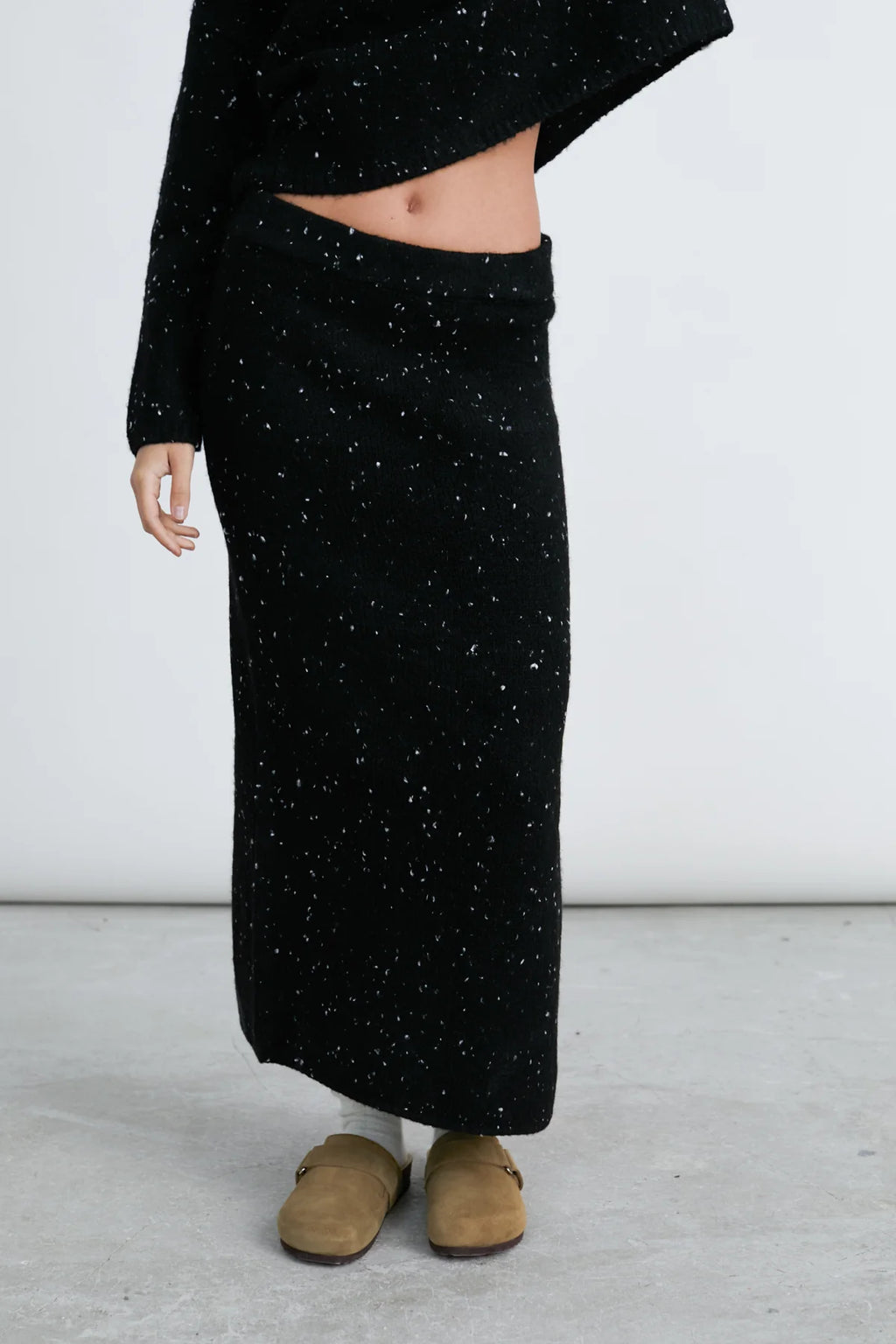 24 Colours Skirt - Black