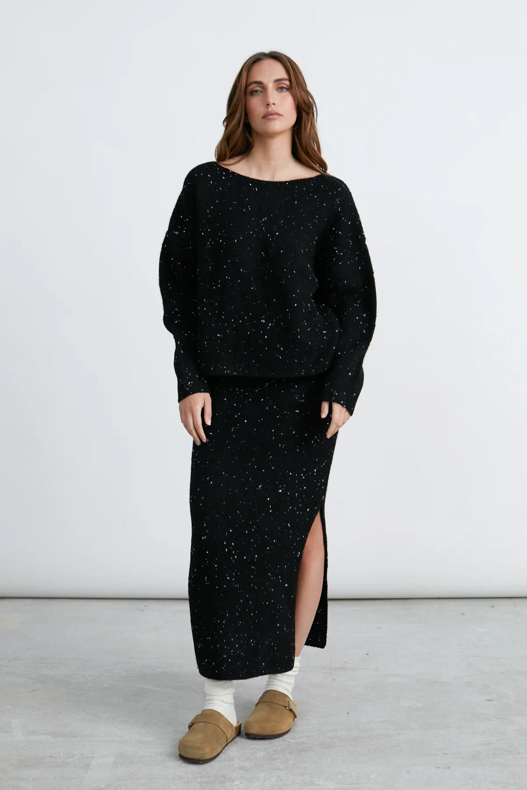 24 Colours Skirt - Black