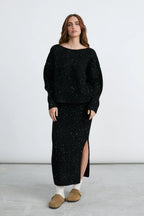 24 Colours Skirt - Black - Kubanna