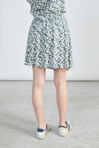 24 Colours Viscose skirt - Green - Kubanna