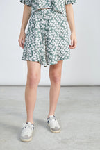 24 Colours Viscose skirt - Green - Kubanna