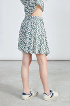 24 Colours Viscose skirt - Green - Kubanna