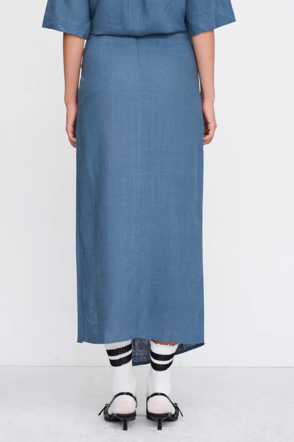 24 Colours Skirt - Blue - Kubanna