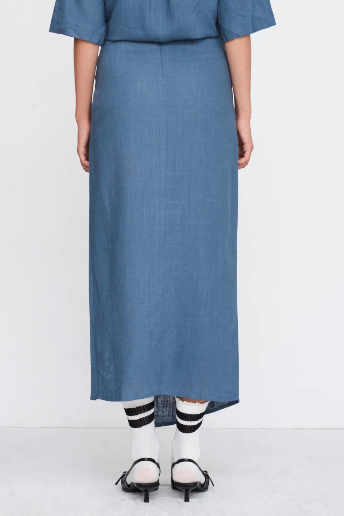 24 Colours Skirt - Blue - Kubanna