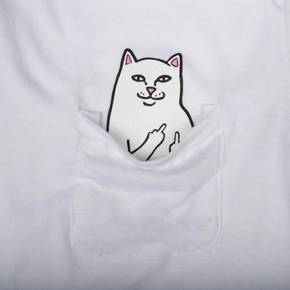 RIPNDIP Lord Nermal Pocket T-Shirt - White