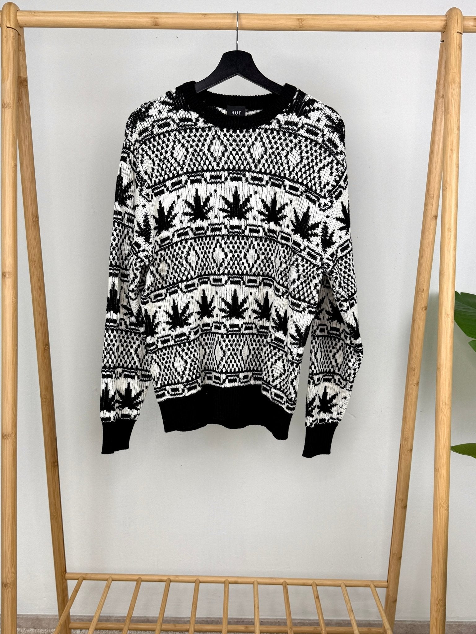 HUF Apres Crewneck Sweater - Natural - Kubanna