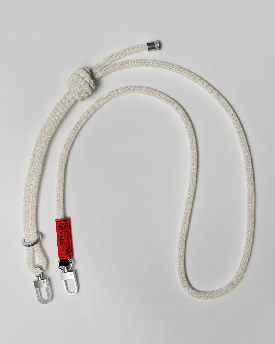 Topologie 8.0mm Rope Strap - Beige Melange