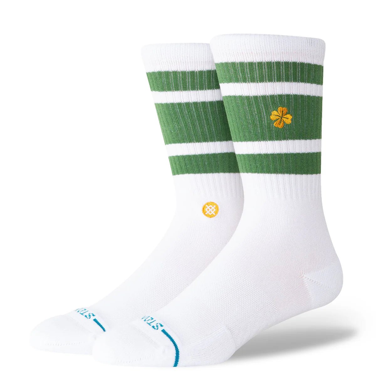 Stance Feelin Lucky Crew Sock - Green - Kubanna