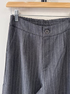 Not A Label | Parker Pants - Grey Pinstripe