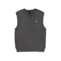 HUF Anton Sweater Vest - Black - Kubanna