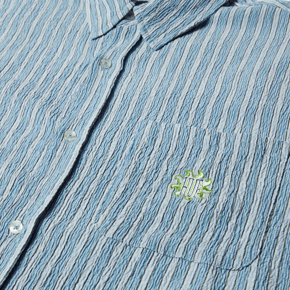 HUF Apollo Striped Shirt - Blue - Kubanna