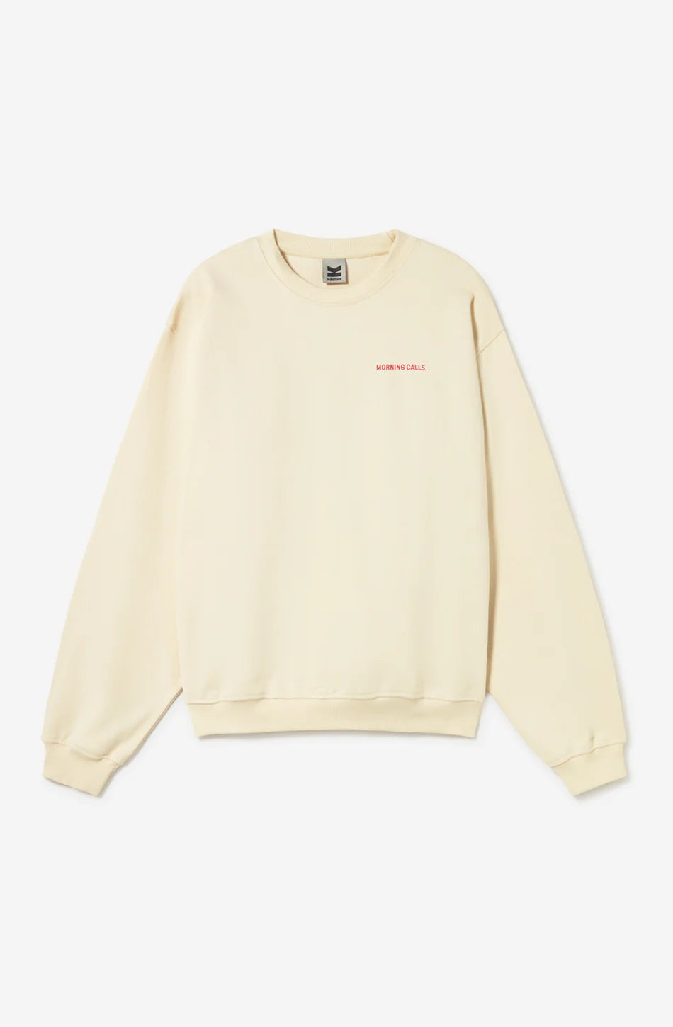 Kaotiko Paris Coffee Crewneck - Ivory
