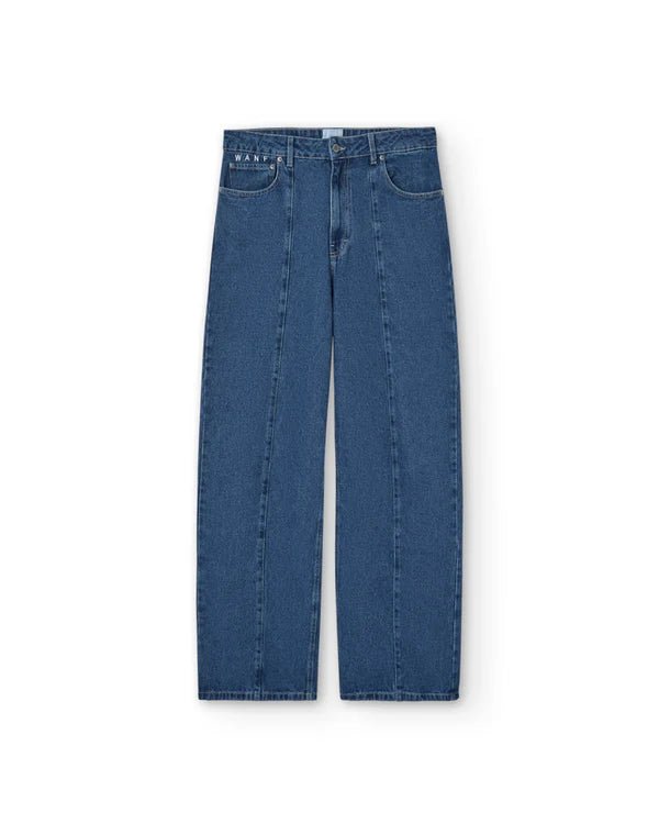 WANF Asa Cut Jeans - Blue - Kubanna