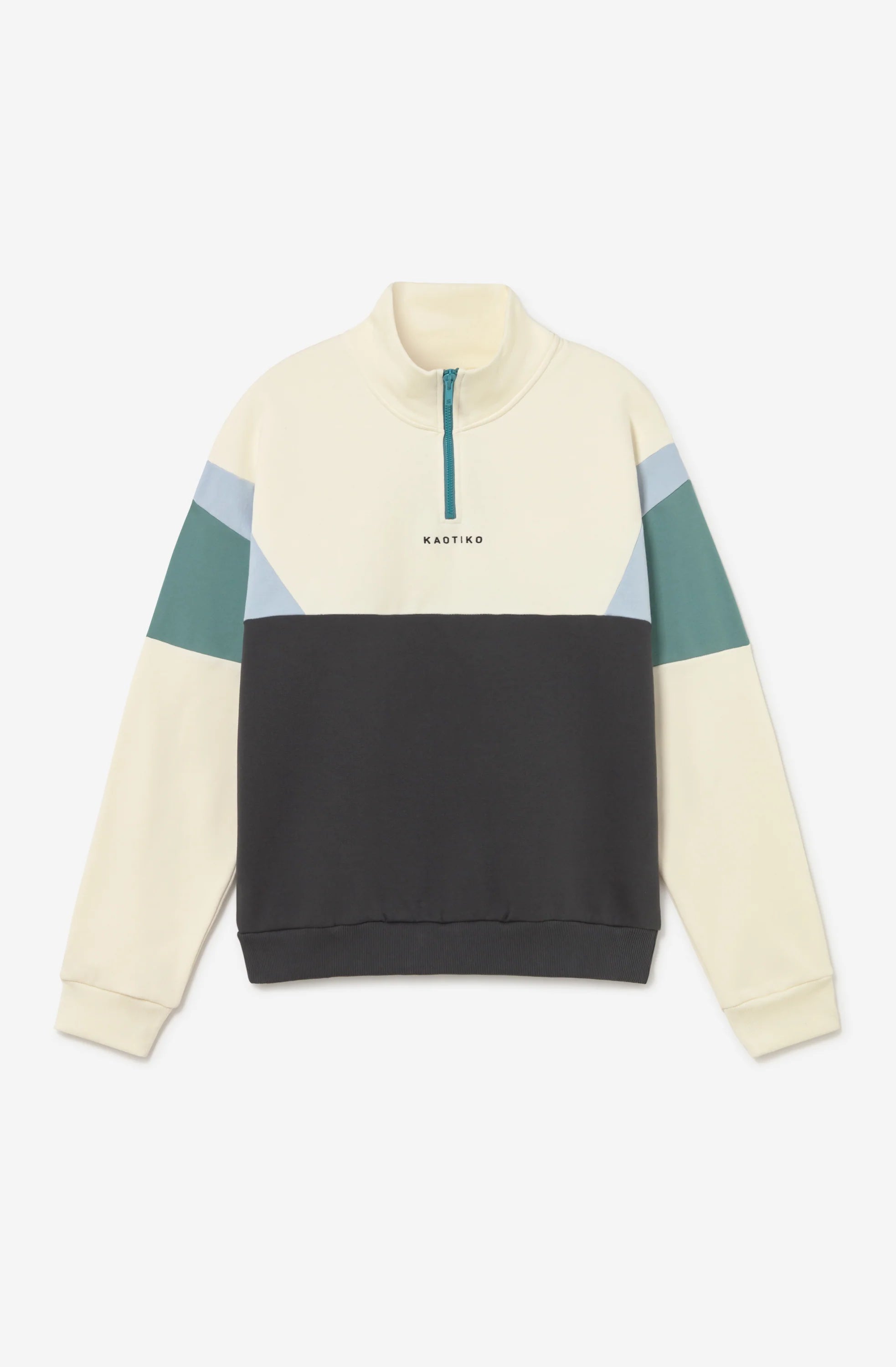 Kaotiko | Arthur Crewneck - Ivory/Black
