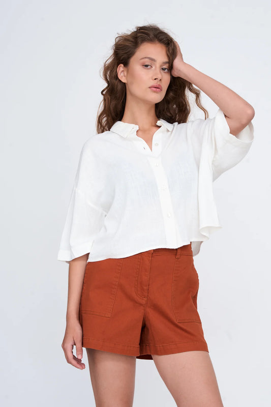 24 Colours Blouse - White