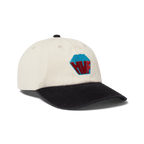 HUF BIG BLOCK WASHED 6 PANEL CV HAT - Natural - Kubanna