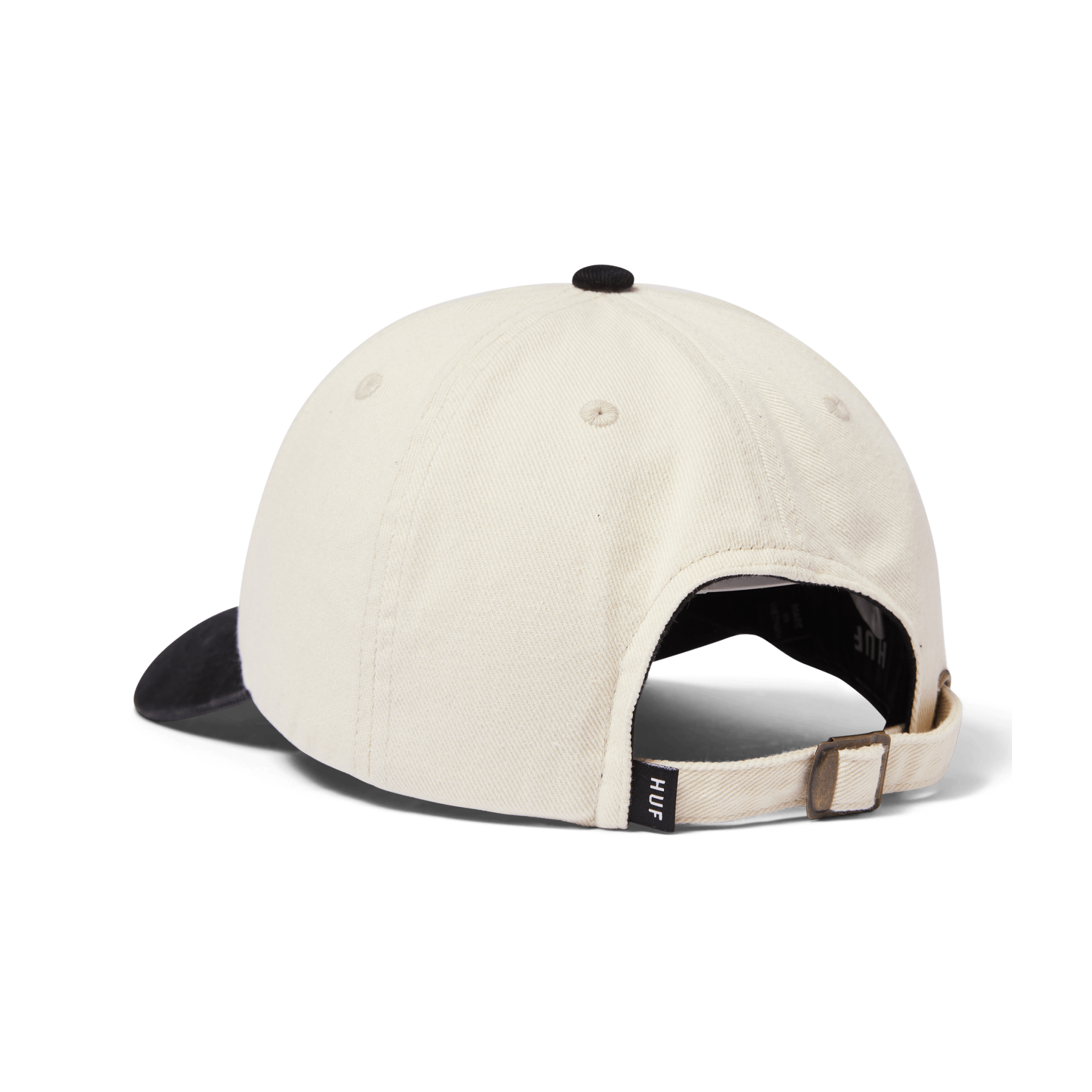 HUF BIG BLOCK WASHED 6 PANEL CV HAT - Natural - Kubanna