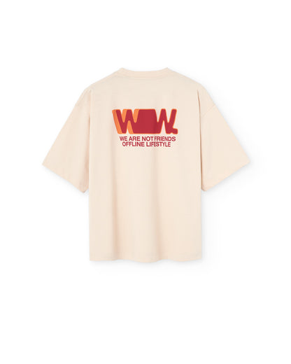 WANF Boxy Tee - Cream